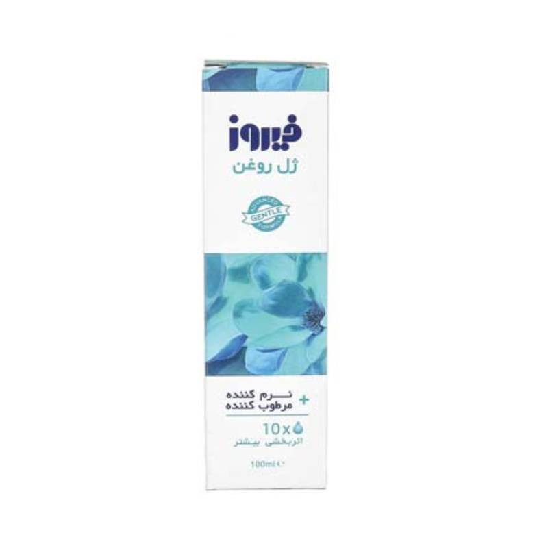 ژل روغن فیروز مدل Emollient And Moisturizer حجم 100 میلی لیتر